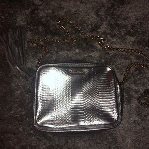 Silver Crossbody bag